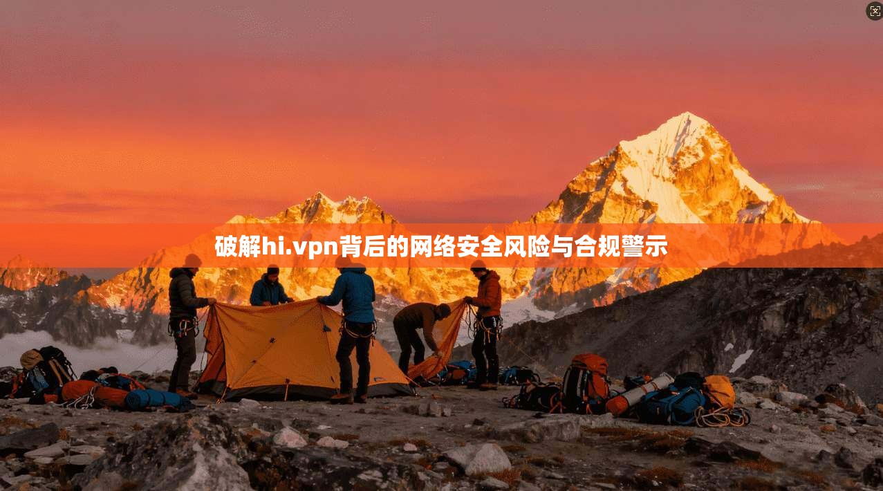 破解hi.vpn背后的网络安全风险与合规警示