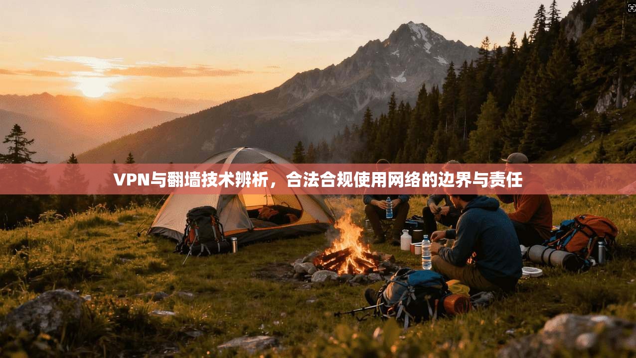 VPN与翻墙技术辨析,合法合规使用网络的边界与责任