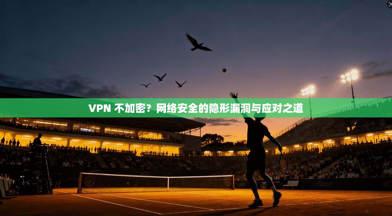 VPN 不加密？网络安全的隐形漏洞与应对之道