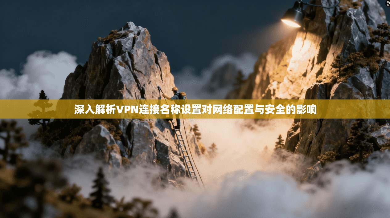 深入解析VPN连接名称设置对网络配置与安全的影响