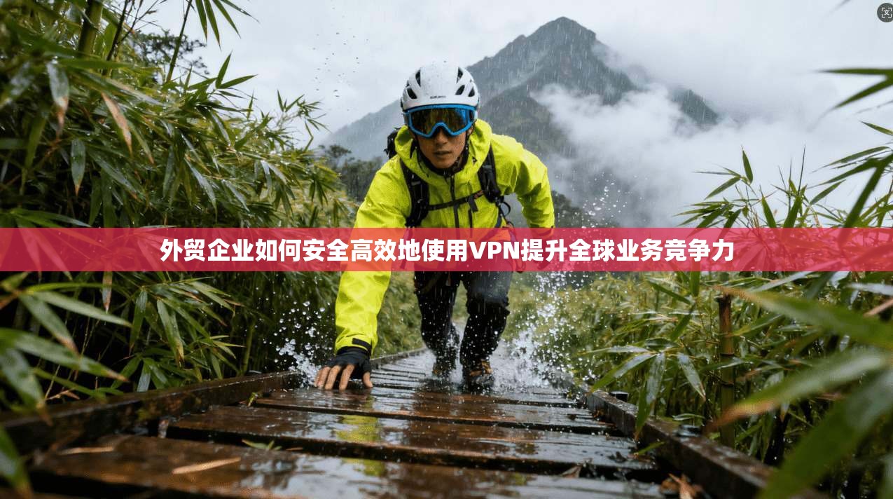 外贸企业如何安全高效地使用VPN提升全球业务竞争力