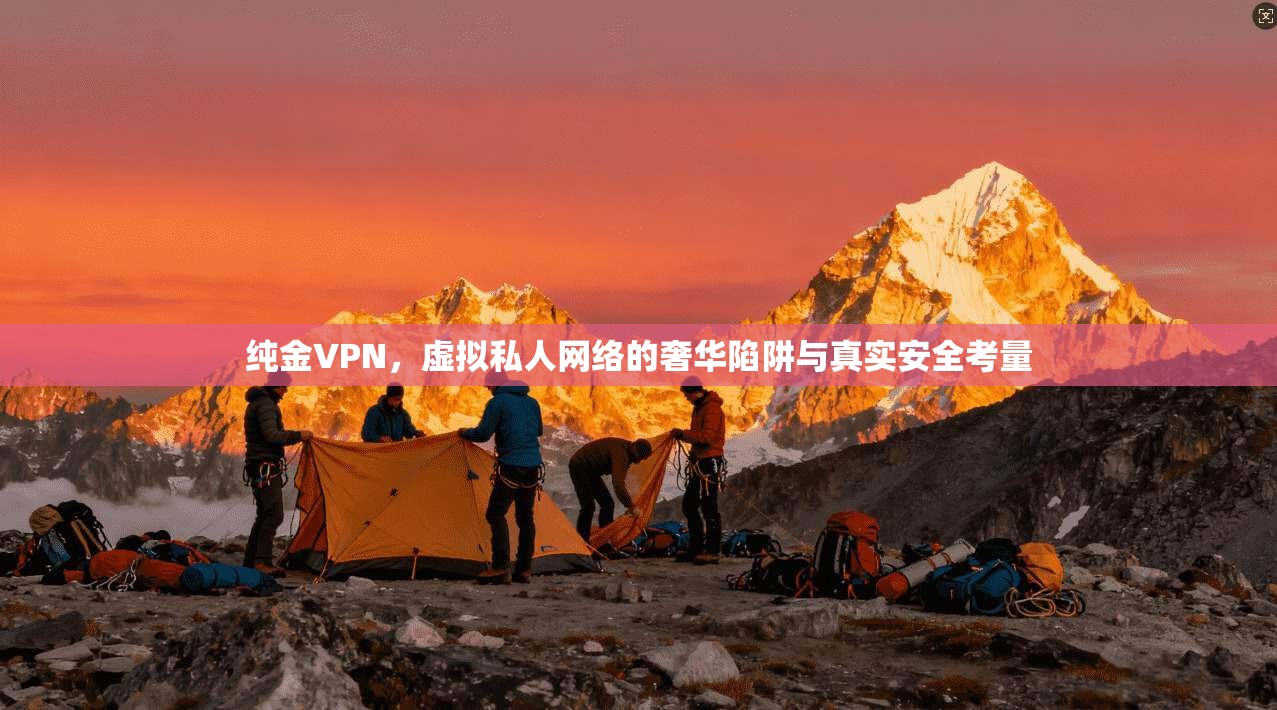 纯金VPN，虚拟私人网络的奢华陷阱与真实安全考量