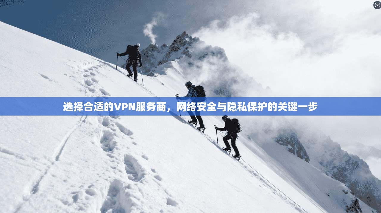 选择合适的VPN服务商，网络安全与隐私保护的关键一步