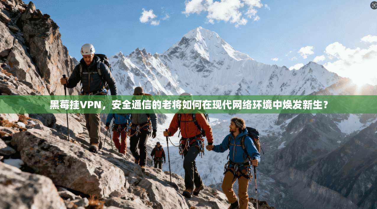 黑莓挂VPN，安全通信的老将如何在现代网络环境中焕发新生？