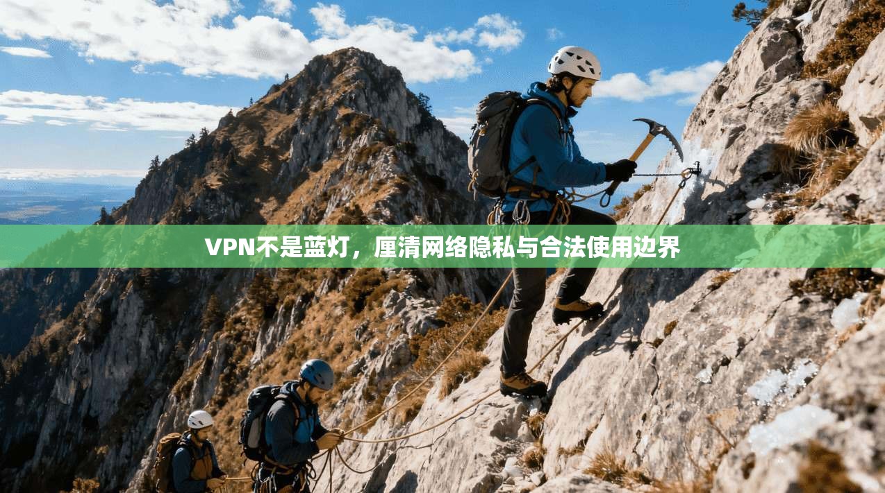VPN不是蓝灯，厘清网络隐私与合法使用边界