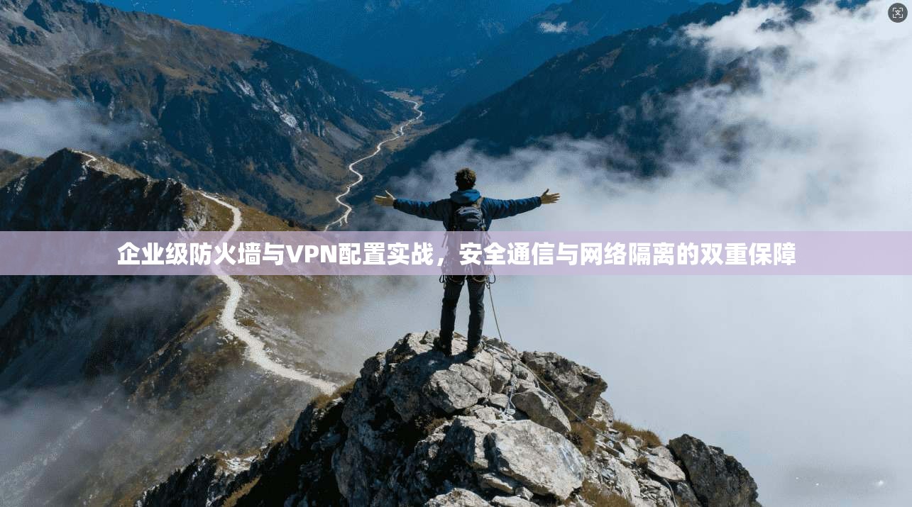 企业级防火墙与VPN配置实战，安全通信与网络隔离的双重保障