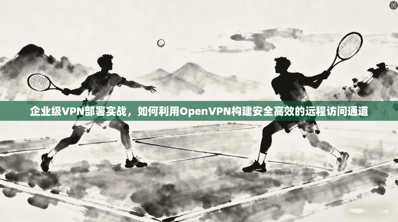 企业级VPN部署实战，如何利用OpenVPN构建安全高效的远程访问通道