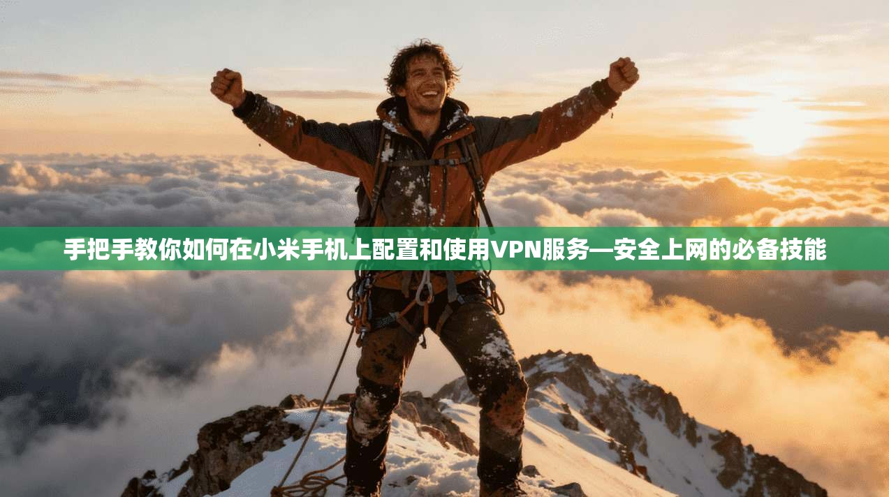 手把手教你如何在小米手机上配置和使用VPN服务—安全上网的必备技能