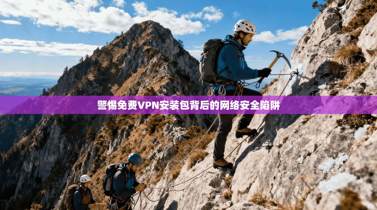警惕免费VPN安装包背后的网络安全陷阱