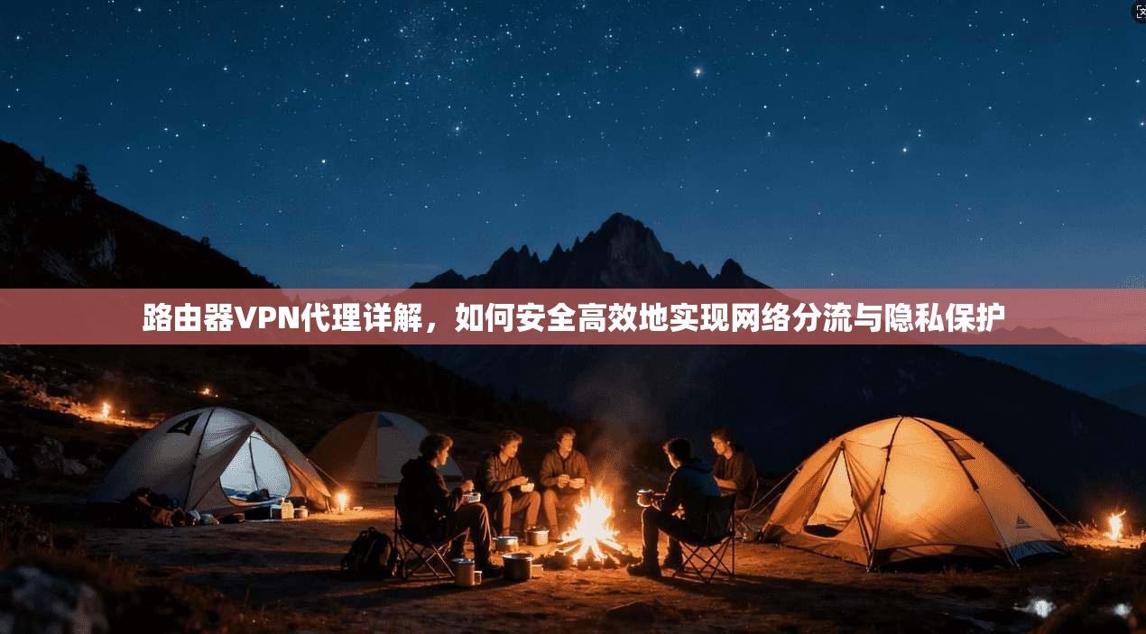 路由器VPN代理详解，如何安全高效地实现网络分流与隐私保护