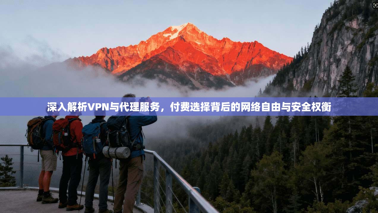 深入解析VPN与代理服务，付费选择背后的网络自由与安全权衡