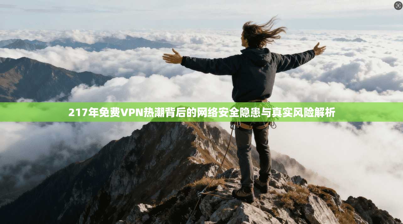 217年免费VPN热潮背后的网络安全隐患与真实风险解析