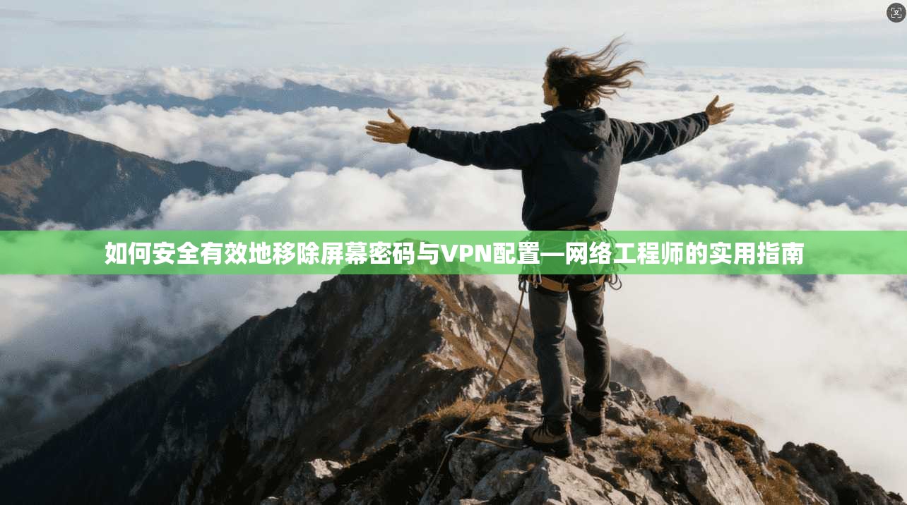 如何安全有效地移除屏幕密码与VPN配置—网络工程师的实用指南