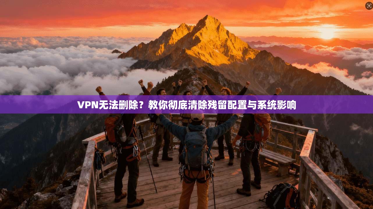 VPN无法删除？教你彻底清除残留配置与系统影响
