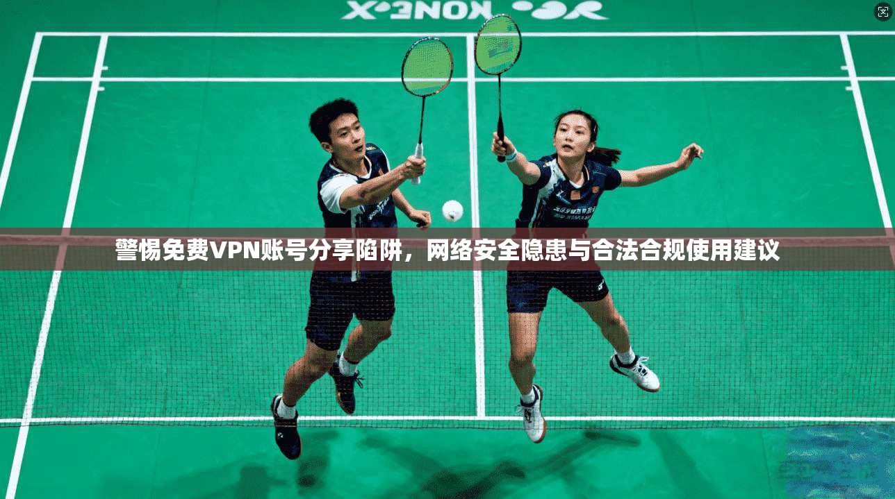 警惕免费VPN账号分享陷阱，网络安全隐患与合法合规使用建议