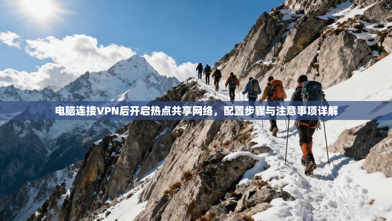 电脑连接VPN后开启热点共享网络，配置步骤与注意事项详解