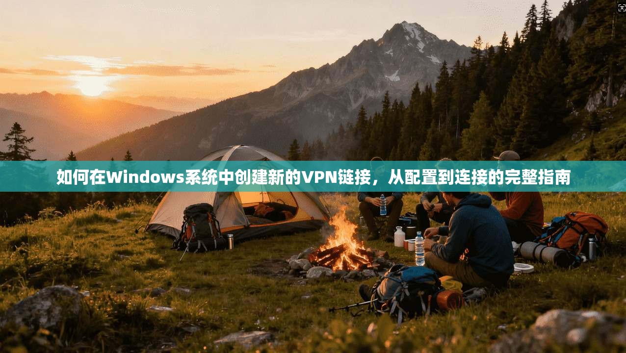 如何在Windows系统中创建新的VPN链接，从配置到连接的完整指南