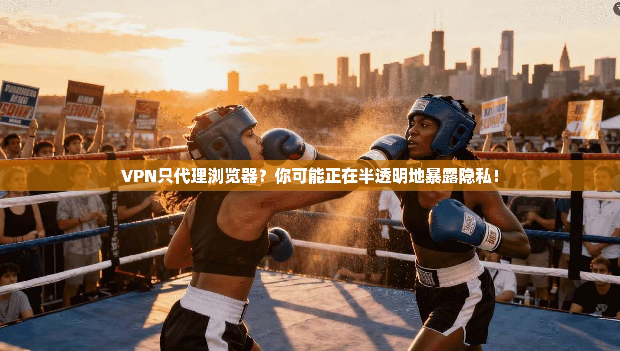 VPN只代理浏览器？你可能正在半透明地暴露隐私！