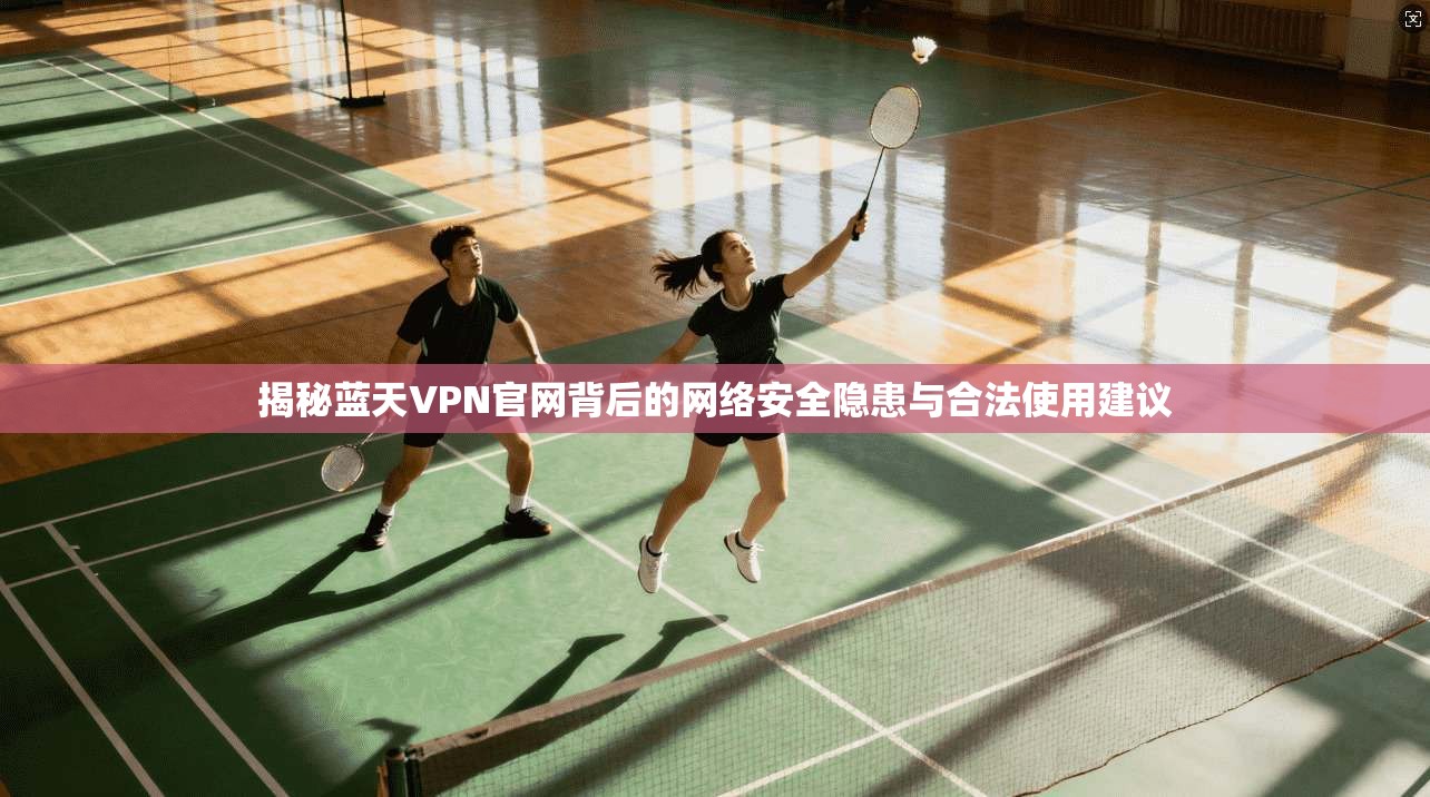 揭秘蓝天VPN官网背后的网络安全隐患与合法使用建议