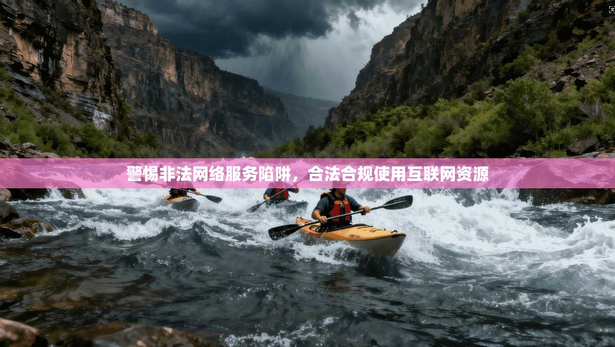 警惕非法网络服务陷阱，合法合规使用互联网资源