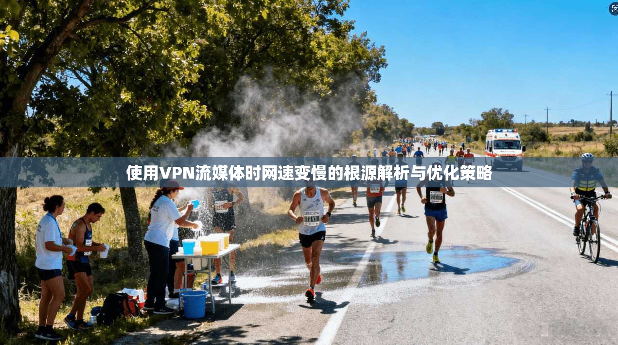使用VPN流媒体时网速变慢的根源解析与优化策略