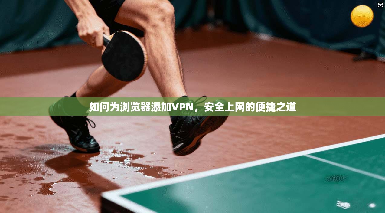 如何为浏览器添加VPN，安全上网的便捷之道