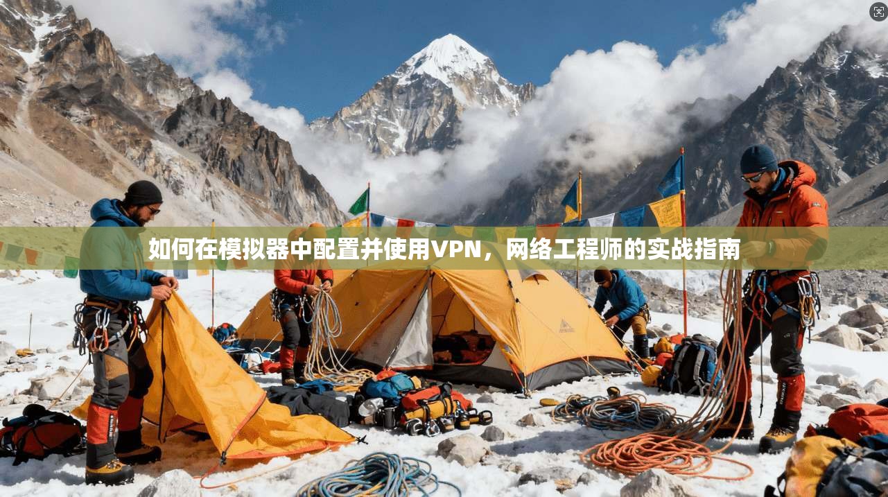 如何在模拟器中配置并使用VPN，网络工程师的实战指南