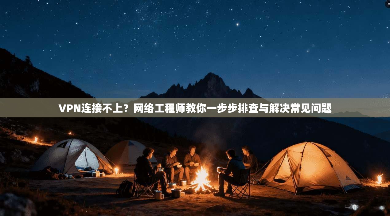 VPN连接不上？网络工程师教你一步步排查与解决常见问题