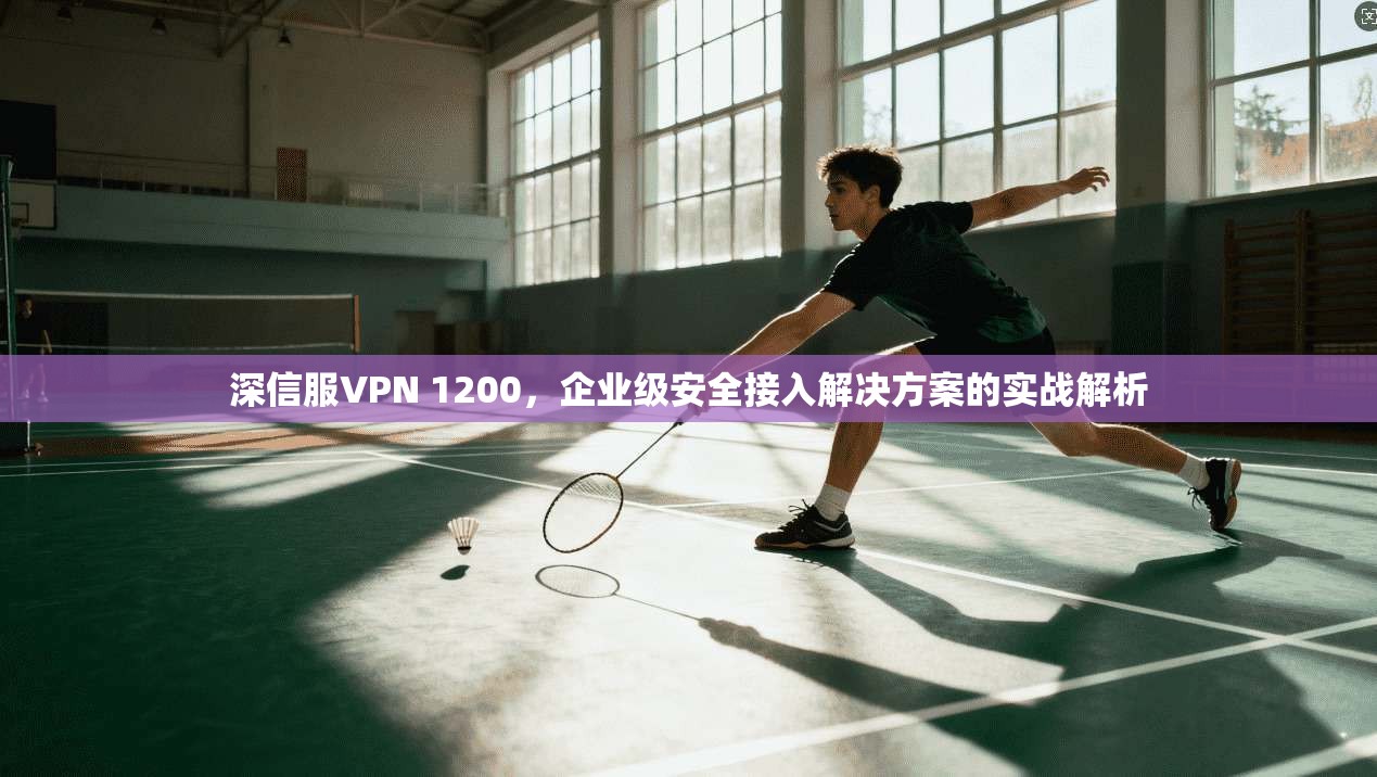 深信服VPN 1200，企业级安全接入解决方案的实战解析