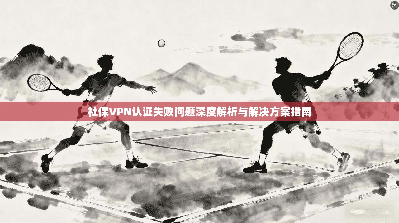 社保VPN认证失败问题深度解析与解决方案指南