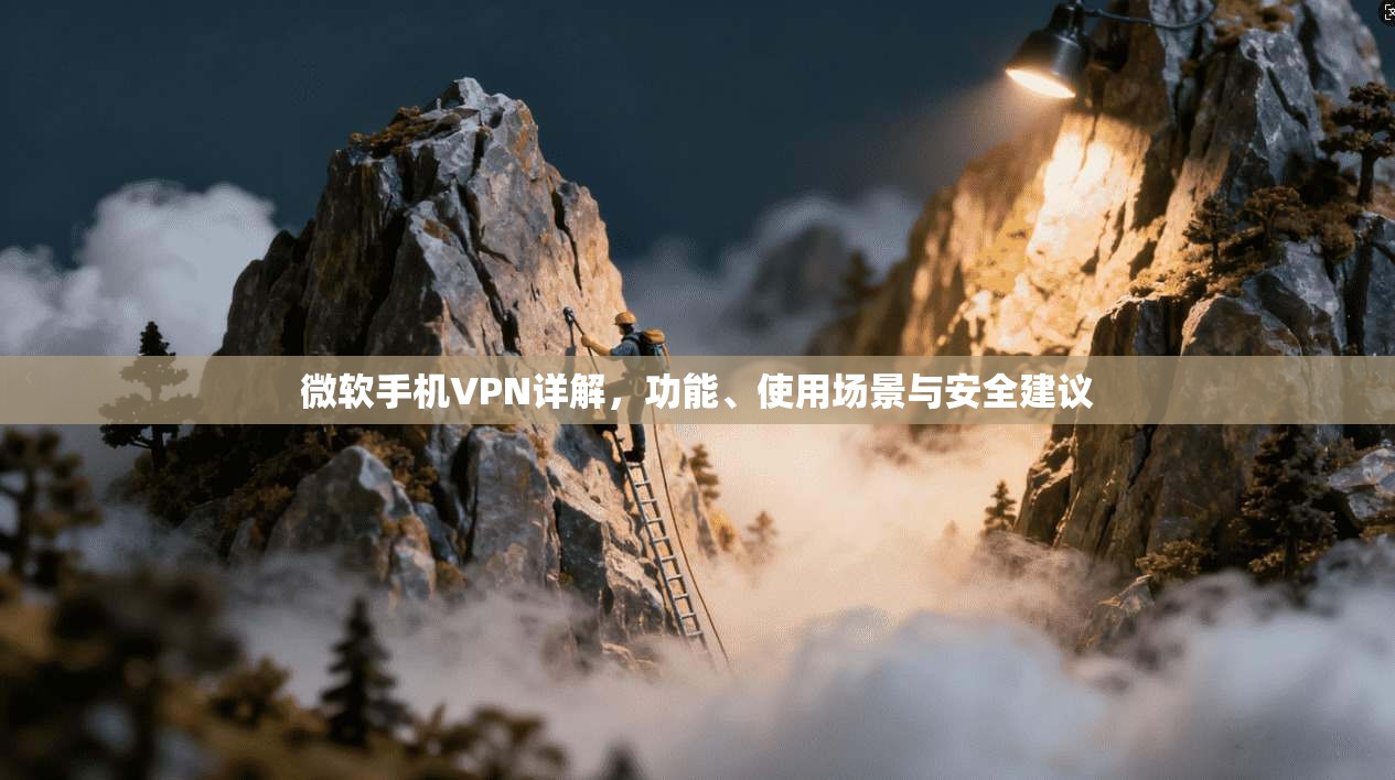 微软手机VPN详解，功能、使用场景与安全建议