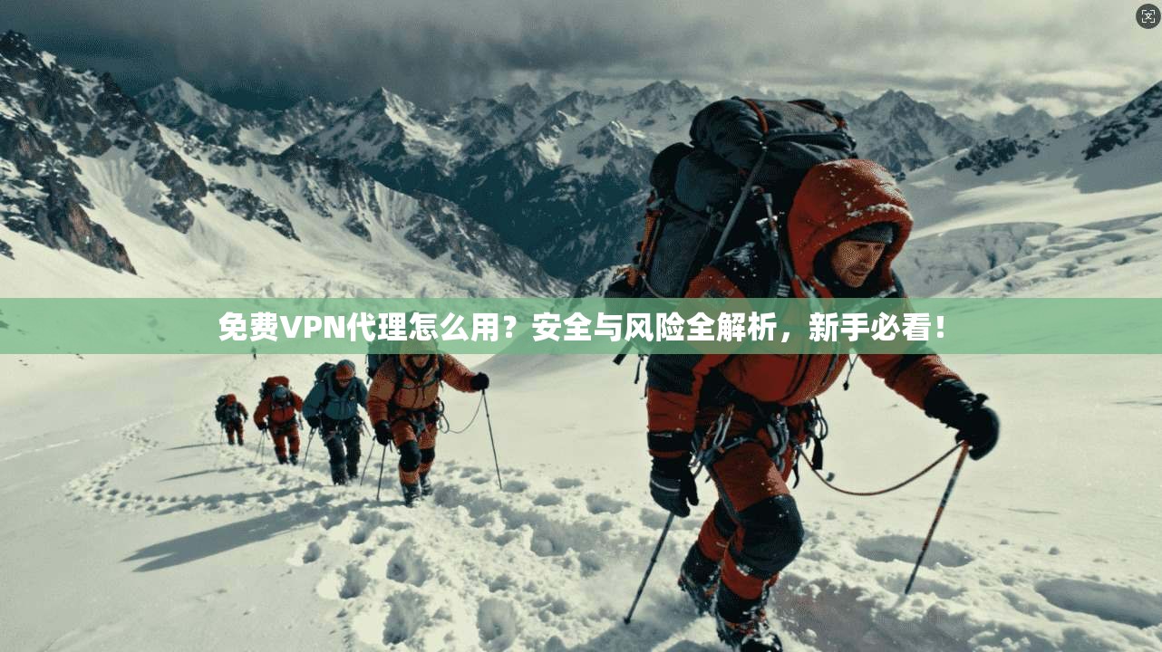 免费VPN代理怎么用？安全与风险全解析，新手必看！