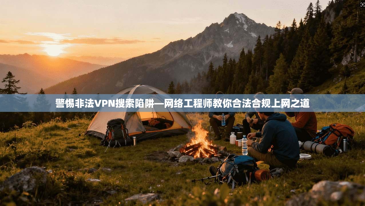 警惕非法VPN搜索陷阱—网络工程师教你合法合规上网之道