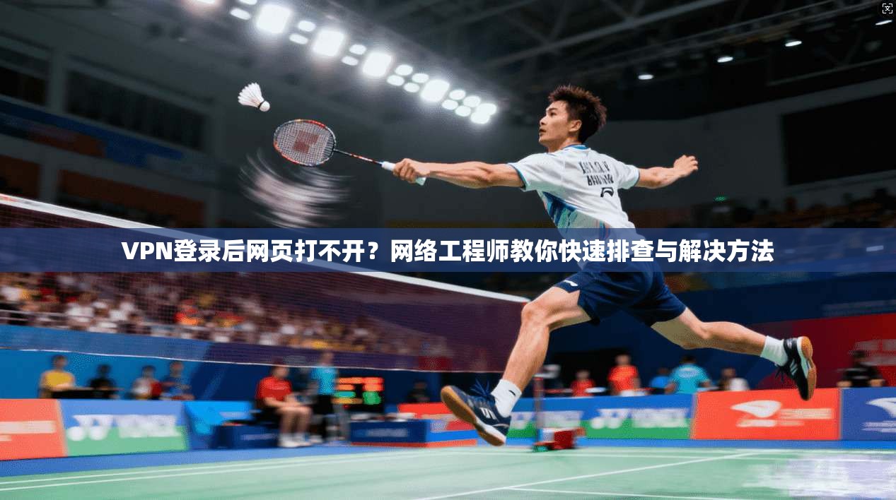 VPN登录后网页打不开？网络工程师教你快速排查与解决方法