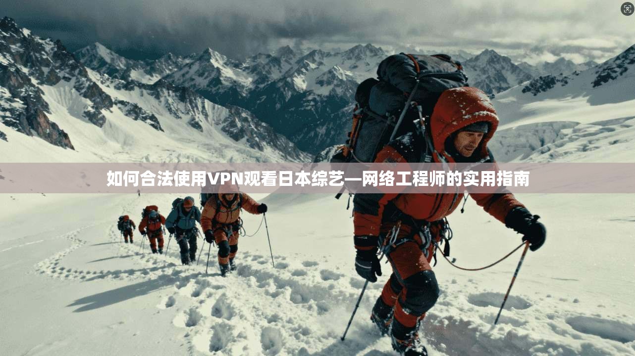 如何合法使用VPN观看日本综艺—网络工程师的实用指南