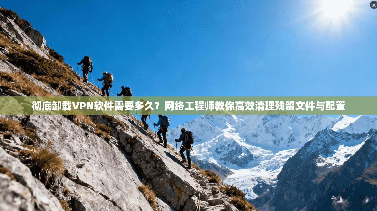 彻底卸载VPN软件需要多久？网络工程师教你高效清理残留文件与配置