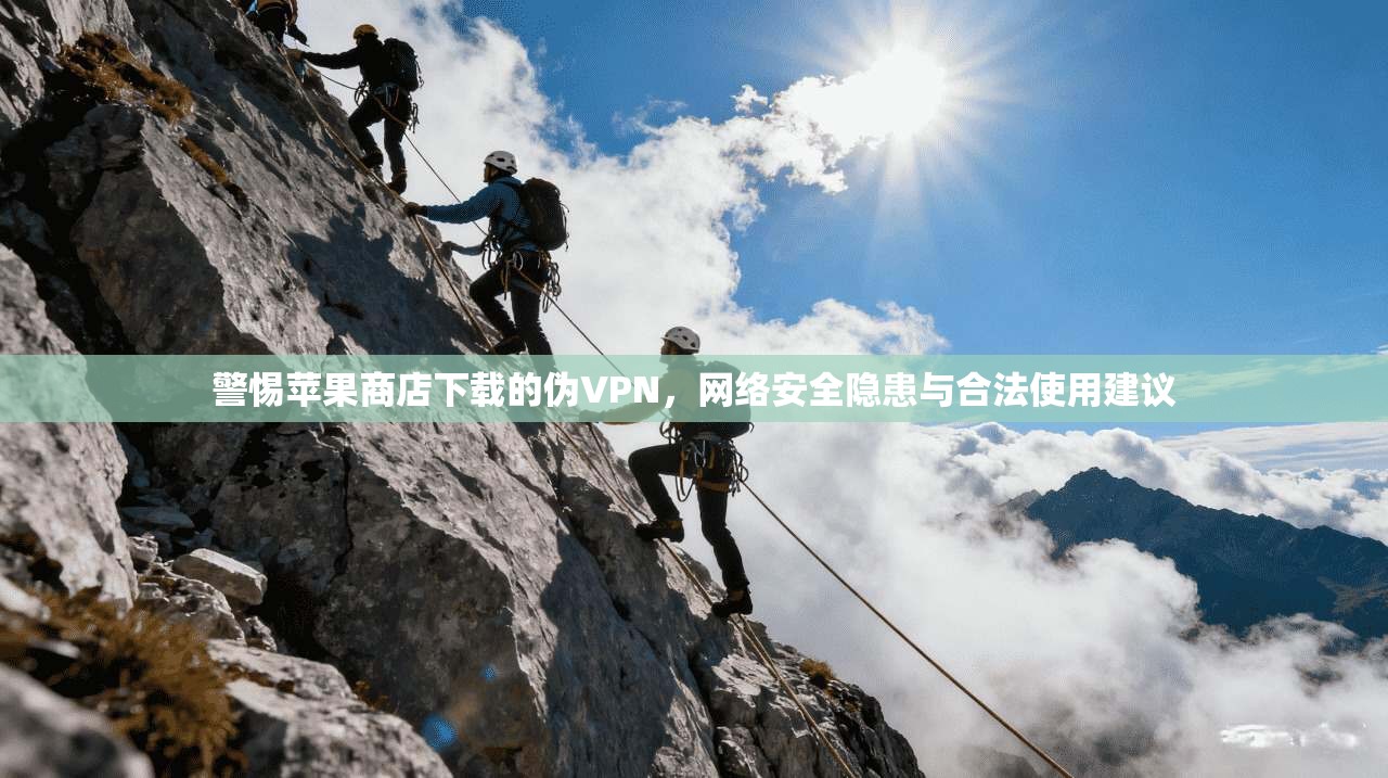 警惕苹果商店下载的伪VPN，网络安全隐患与合法使用建议