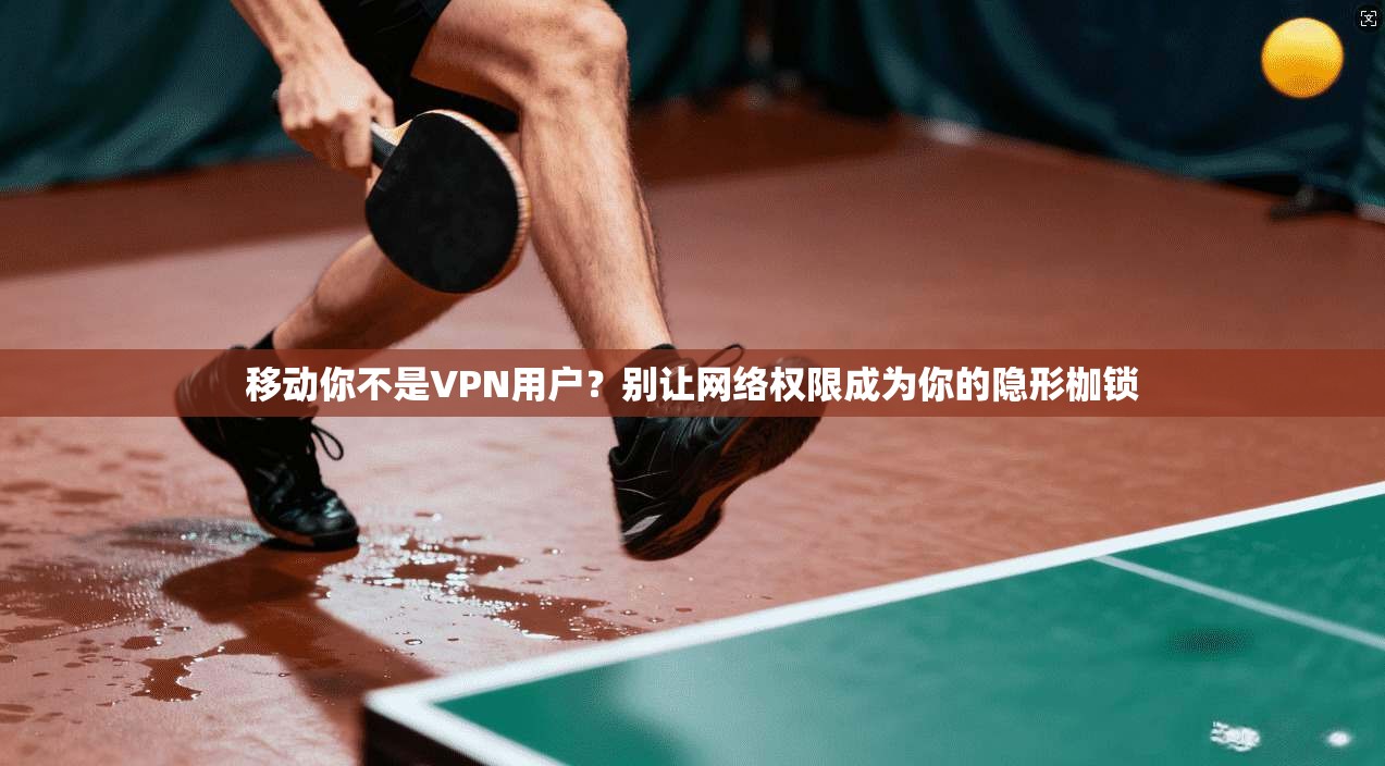 移动你不是VPN用户？别让网络权限成为你的隐形枷锁