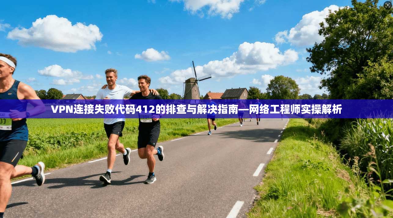 VPN连接失败代码412的排查与解决指南—网络工程师实操解析