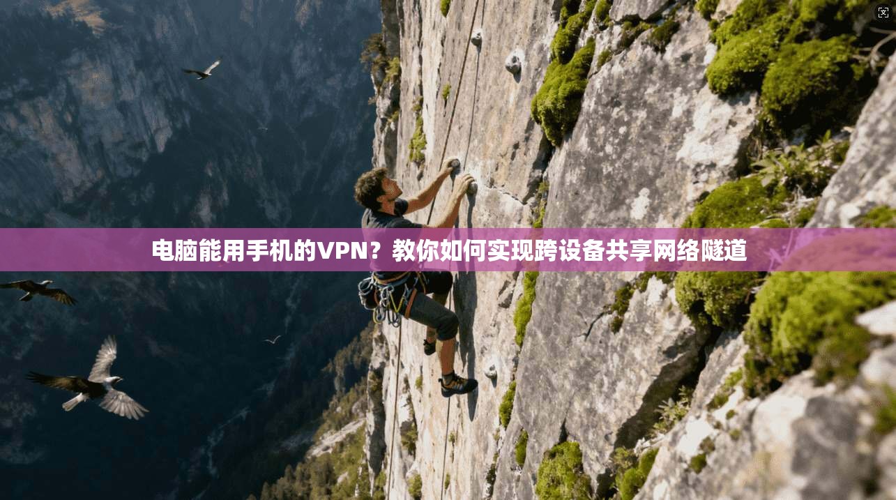 电脑能用手机的VPN?教你如何实现跨设备共享网络隧道 电脑能用手机的VPN?教你如何实现跨设备共享网络隧道