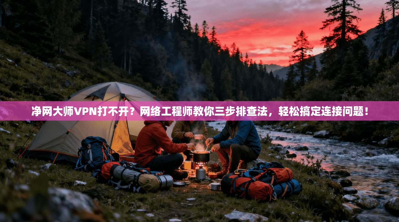 净网大师VPN打不开？网络工程师教你三步排查法，轻松搞定连接问题！