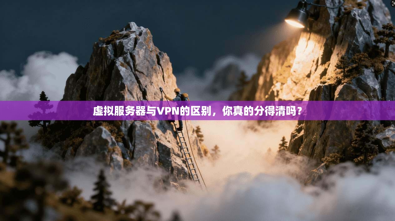 虚拟服务器与VPN的区别，你真的分得清吗？