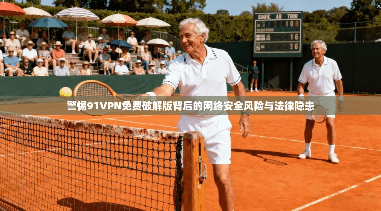 警惕91VPN免费破解版背后的网络安全风险与法律隐患