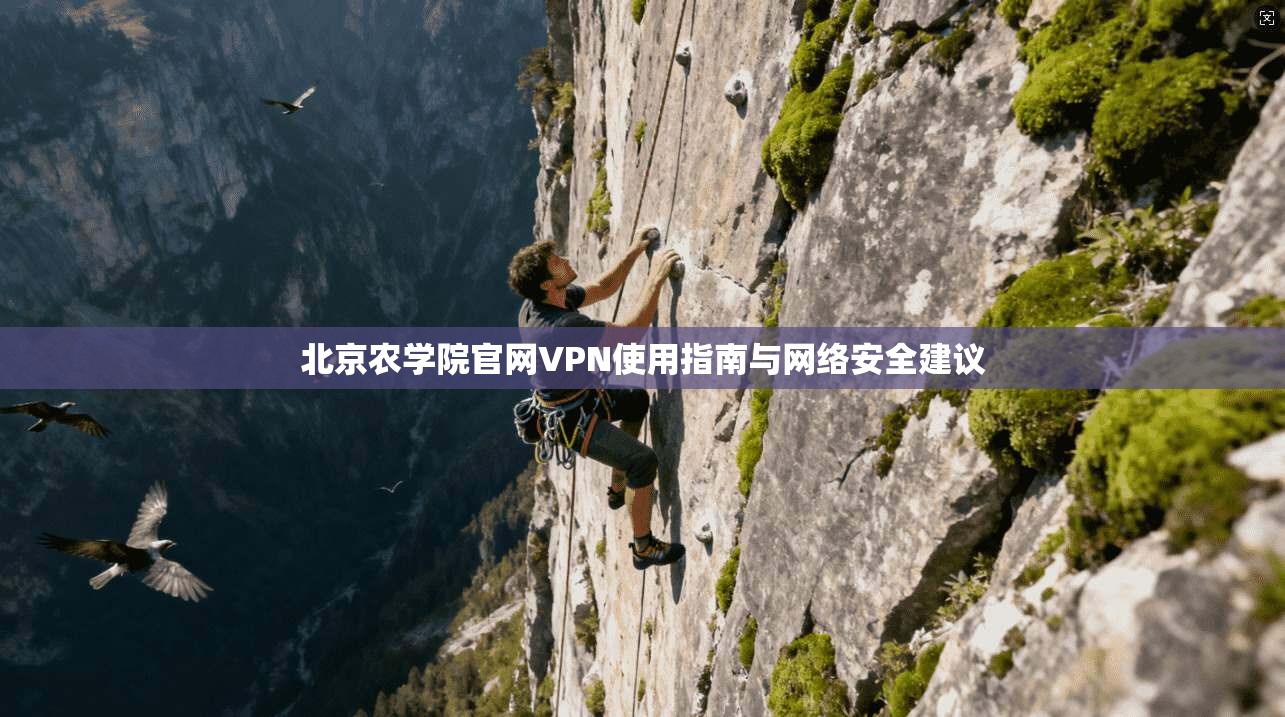 北京农学院官网VPN使用指南与网络安全建议
