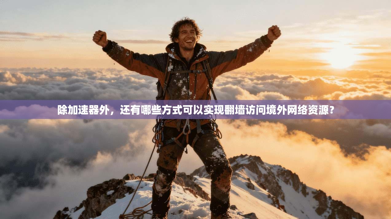 除加速器外，还有哪些方式可以实现翻墙访问境外网络资源？