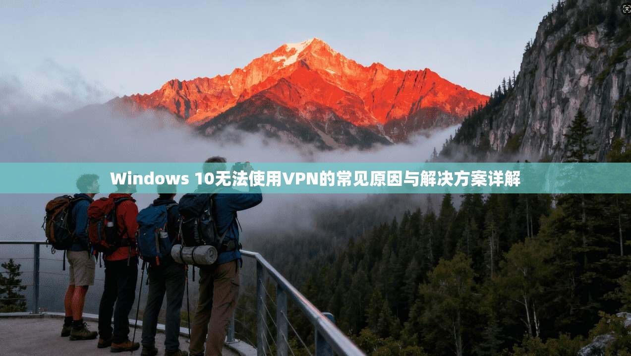 Windows 10无法使用VPN的常见原因与解决方案详解