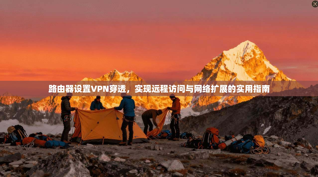 路由器设置VPN穿透，实现远程访问与网络扩展的实用指南